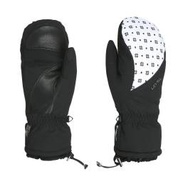 Level Gloves W Mummies Mitten, Black - White, XS von Level Gloves