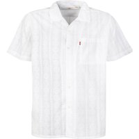 Levi's® Herren Kurzarmhemd weiß Baumwolle gemustert von Levi's®