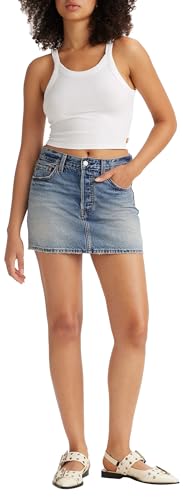 Levi's Damen ICON Skirt Rock, Right HERE Right Now, 23 von Levi's