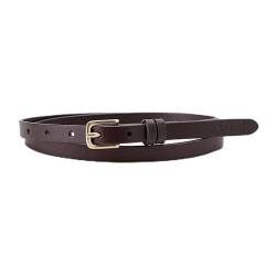 Levi's Damen New Narrow Belt, Brown, 85 von Levi's