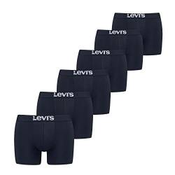 Levi's Herren Solid Basic Boxer Briefs, Navy, L EU von Levi's