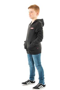 Levi's Jungen Lvn Boxtab Full Zip Hoodie, Schwarz, 5 Jahre EU von Levi's