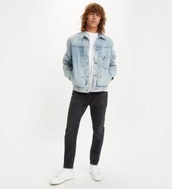 Levi's für Herren. 05510-1292 Jeans 510 Slim fit schwarz (28/32), Lässig, Baumwolle, Denim von Levi's