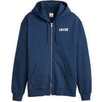 Levi's® Sweatjacke, Baumwolle, Kapuze, für Herren, blau, XL von Levis
