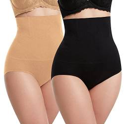 Libella Damen figurenformend Miederslip mit Bauch-Weg-Effekt 3608 Schwarz/Haut M/L von Libella