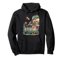 Cottagecore Libelle Natur Ästhetisch Floral Libelle Pullover Hoodie von Libelle Blumen Geschenke Cottagecore Ästhetik