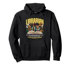 Bibliothekar, Bücherverwalter, Antwortgeber, Bibliothekar Pullover Hoodie von Librarian Designs for Librarians