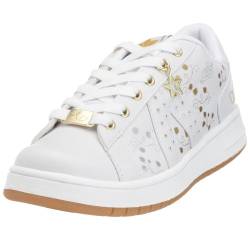 Lico Sally 160000, Damen Sneaker, weiss, (weiss-gold-silber ), EU 36 von Lico