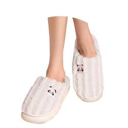 Lidssacde hausschuhe damen winter Pantoffeln Damen Winter Hausschlappen Plüsch Filzhausschuhe Warme Hausschuhe Bequeme Slippers Unisex Flauschige Pantoffeln Herren Filzpantoffeln Frauen von Lidssacde