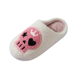 Lidssacde hausschuhe damen winter Slippers Women Flauschige Bequeme Slippers Unisex Plüsch Hausschlappen Winter Filzpantoffeln Frauen Filzhausschuhe Warme Hausschuhe Pantoffeln Herren von Lidssacde