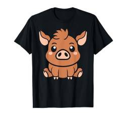 Biest kleine Wildschweine Tiere süßes, Wildschwein T-Shirt von Liebe Tiere Wildschweine Lustiges Wildschwein