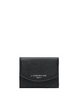 Liebeskind Berlin Damen Sadie Naplack Louisa Purse S, black Pebble 402, S (HxBxT 8.5cm x 11cm x 2cm) von Liebeskind