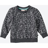 Baby-Jungen-Sweatshirt mit Allover-Print von Liegelind