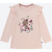 Baby-Mädchen-Shirt mit Flügelärmel von Liegelind