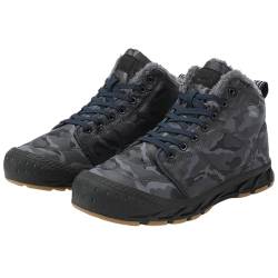 LinRim Herren Klassisch und Schneestiefel Mode in der Kälte Herren Schuhe Mokassins 44 (Navy, 45) von LinRim