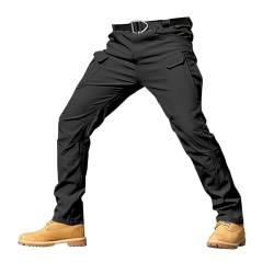 LinRim Taktisch Hosen Herren Arbeitshosen Männer Stretch Cargohose Herren Tactical Wanderhose Outdoorhose Herren Lang Jagdhose Trekkinghose zum Wandern und für viele Outdoor-Aktivitäten von LinRim