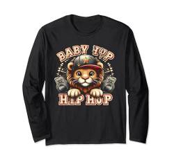 Baby Lion Hip-Hop-Abenteuer Langarmshirt von Lion Hip-Hop Love Cub