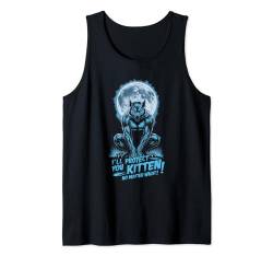 I'll Protect You Kitten No Matter What Tank Top von Literally Me Wolf Alphamännchen Leitwolf