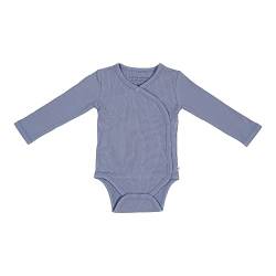 Little Dutch CL11570140 Body Rippe langarm blau (Gr. 74/80) von Little Dutch