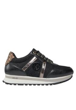 Liu Jo Damenschuhe 4F3701EX048 Wonder 629 Weiß Sneaker, Schwarz , 37 EU von Liu Jo Jeans