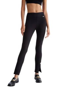 Liu Jo Hose für Damen, Modell Pant.Split H.W. aus Stoff, Farbe Schwarz, Schwarz , 38 von Liu Jo