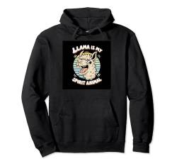 Llama Is My Spirit Animal Lustiges Sommer-T-Shirt Pullover Hoodie von Llama Is My Spirit Animal