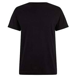 Logostar Basic Bigsize T-Shirt | Übergrösse Shirt 3XL - 15XL | Herren T Shirt in Übergröße aus Baumwolle mit Rundhals | Black, 10XL von Logostar