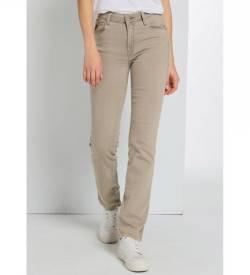 Lois Jeans für Damen. 201042342 Caja Baja Hose - Gerade khaki (30), Lässig, Grün, Baumwolle von Lois Jeans