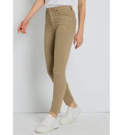 Lois Jeans für Damen. 201082338 Boxer Pants Medium - Highwaist Skinny Ankle grün (27), Lässig, Baumwolle, Denim von Lois Jeans