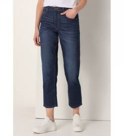 Lois Jeans für Damen. 201142231 Jeans - Daddy Fit dunkelblaue lange Hose (30), Lässig, Baumwolle, Denim, Marine von Lois Jeans