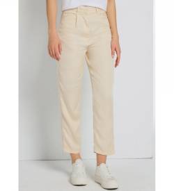 Lois Jeans für Damen. 207632283 Chino-Hose - Lose Falte off white (28), Weiß, Lässig, Baumwolle von Lois Jeans