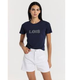 Lois Jeans für Damen. 217332342 Shorts Farbe mom fit - 5-pocket lange Hose weiß (28), Lässig, Baumwolle von Lois Jeans