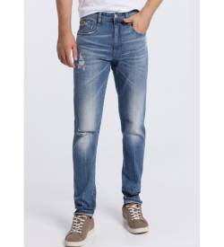 Lois Jeans für Herren. 101953230 Blaue Slim Fit Jeans (28/28), Lässig, Baumwolle, Denim, Klassisch von Lois Jeans