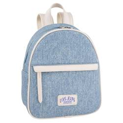 Lois - Rucksack Damen mit Anti Diebstahl Funktion, Damenrucksack Anti Diebstahl Tasche, Kleiner Rucksack Damen, Antidiebstahlrucksack Damen 322599, Blau von Lois