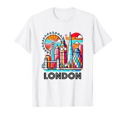 London Souvenir England Urlaub im Vereinigten Königreich Herren Damen T-Shirt von London Souvenir UK England British Pride Clothing