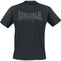 Lonsdale London T-Shirt - Logo Kai - L - für Männer - Größe L - schwarz von Lonsdale London