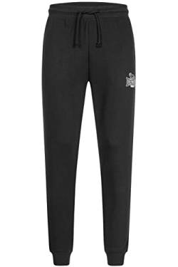 Lonsdale Herren Jogginghose Normale Passform RATHVEN Black/White 3XL von Lonsdale