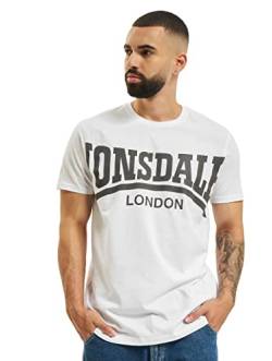 Lonsdale Herren Langarmshirt T-Shirt York weiß (weiß) Large von Lonsdale