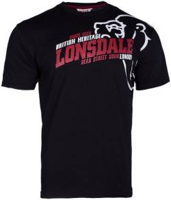 Lonsdale Herren T-shirt Trägerhemd Walkey Langarmshirt, Schwarz, M EU von Lonsdale