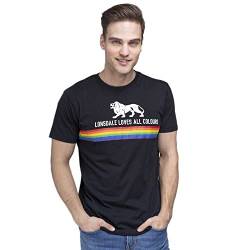 Lonsdale London Mens Nelson T-Shirt, Black, Medium von Lonsdale