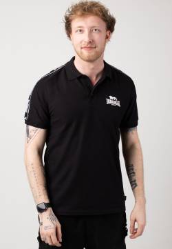 Lonsdale - Setter Black/White - Polo - Grau - XL - 60% Baumwolle, 40% Polyester,Baumwolle von Lonsdale