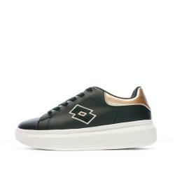 Lotto Thirteen Damen-Sneaker, Schwarz, Schwarz , 41 EU von Lotto