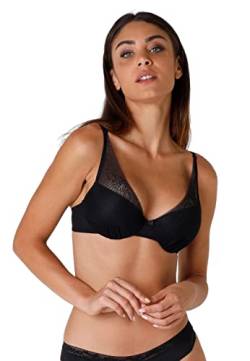 Lovable BH Bügel mit Gepolsterte Körbchen Sensual Touch Exclusive Damen , Schwarz , 85B von Lovable