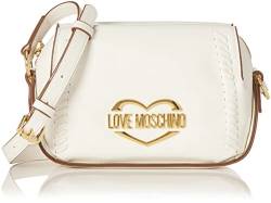 Love Moschino Damen Jc4053pp1gld110a Umhängetasche, Weiß von Love Moschino