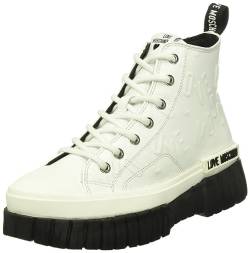 Love Moschino Damen Sneaker, Bianco, 37 EU von Love Moschino