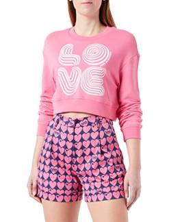 Love Moschino Women's Casual Shorts, Blue Fuchsia, 38 von Love Moschino