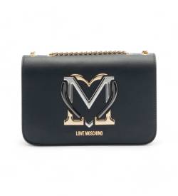 Love Moschino für Damen. JC4330PP0LKN0000 Herz Tasche schwarz (OSFA), Lässig, Party, Polyurethan von Love Moschino