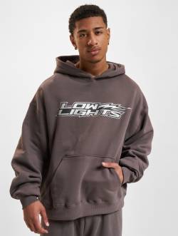 Low Lights Studios Lightning Hoodie washed grey von Low Lights Studios