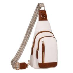 Elegante Mehrlagige Damen Umhängetasche Mit Geräumigen Designs Vintage Brusttasche Aus Weichem PU Leder von Loxyxbnh