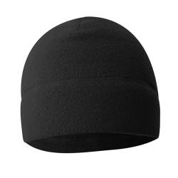 Luckxing Dicke Beanie-Mützen | Winddichte, warme Unisex-Mützen | Plüschmütze, weiche Mütze für Männer und Frauen zum Laufen, Wandern, Outdoor-Aktivitäten, Radfahren bei kaltem Wetter von Luckxing